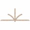 Ekena Millwork Redmond Smooth Timber Gable Bracket, Douglas Fir, 96"W x 40"H x 3 1/2"D x 3 1/2"F, 10/12 Pitch GBW096X40X0404RED00SDF - alternate 1